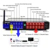 앰프 100W 50W *5 클론 NCOR 서라운드 사운드 디지털 파워 앰프 5.1 채널 동축 AMP ​​DSP 홈 시어터 LDAC 오디오 LDAC 음악 플레이어