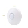 Detector 2pcs com fio Indoor 360 ° 6m Teto de distância PIR Sensor de movimento de movimento de movimento de movimento infravermelho Antipeto de 10 kg para proteção de segurança