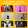 Verrouiller Tuya Smart Home Biométric Digital Padlock IP67 Smart Door Smart Lock Cermet Lock Gym Pymor de porte Porte de mot de passe Candado