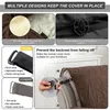 Stuhlabdeckungen wasserdichte Liegesofa-Abdeckung Nicht-Schlupf-Sessel Couch Pet Protector Matte Schutz für den langfristigen Gebrauch