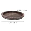 Candle Holders Round Coffee Table Tray Home Supply Dinner Decor Creative Holder Dried Fruit Plate Storage Wooden