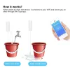 Detektor Tuya Smart WiFi Zigbee Water Sensor Leak Detector Overflow Flood Water Leakage Alarm Smart Life App Control Work With Zigbee Hub