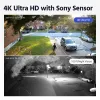 Sistema Annke 8ch 8MP FHD POE Sistema de vigilância de videoclipe NVR com câmeras de segurança de 8MP Cameras de áudio Câmera IP 4K IP