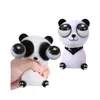 Nuovo giocattolo luminoso di panda esplosivo, occhio torsione, pizzicole speciale, giocattolo che riduce la pressione, giocattolo da stallo, mercato notturno, giocattolo popolare per bambini all'ingrosso