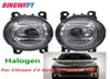 2x Fog Lamp Assembly Super Bright Fog Light Led Fog Lights For Citroen C4 Aircross 2013 2014 2015 20165758292