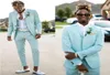 2019 Mint Green Wedding Tuxedos Slim Fit اثنين