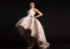 2018 New Krikor Jabotian Abendkleid Crew Ausschnitt Hilo Rüschen Prom Kleider Organza Applikationen Blumenkleid Style Form Ball Gow886255