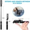 Monopods 4 i 1 Trådlös Bluetooth Selfie Stick med stativlegering Selfiestick smartphone Selfiestick 3 Telefon för iPhone -kamera