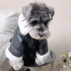 Ubrania odzieżowe dla psa dla małych psów ubranie zimowe zagęszcza futra motocyklowa Teddy Pomeranian Schnauzzer PC2452