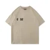 Designer T -Shirts Esse Mens T Shirt fg tees 1977 Fashion Simplid Black Letter Drucken Paar Top White Shirt lässig Lose Frauen Essen Hemden Tials T -Shirt AJ