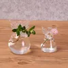 Vases Cute Angel Shape Flower Plant Hanging Vase Transparent Glass Hydroponic Container For Home Office Wedding Decoration