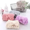 Towel Women's Girl Quick Drying Head Towels Cap Microfiber Wrap Hair For Curly After Shower