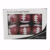 Tees 6PCS / PACK NOUVELLE SPORTATION PRATIQUE GOLL BALLEN BALLEN Two Layer Golf Pelotas Gold Dravre de golf assorti