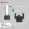 Monopods FUNSNAP Capture Q2 Handheld Gimbal Stabilizer with fill light for Mobile Phone Selfie Stick tripod shutter for IOS Android