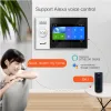 Kits Home Security Alarm System Kits Tuya Smart for Garage Residential and Shop Wireless Touch WiFi + GMS Support Samrt Life App