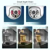 Camera's Beveiligingsbescherming WiFi Camera IP Camera Security Wifi Outdoor Surveillance Camera CCTV Auto Two Way Audio Street Camera AI CAM