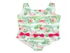 Girl Summer Flamingo Swimsuit One Piece Baby Polyestr stniewizyjny dzieci letnie ubrania pływające ubranie dziecięce AM 0056147975