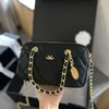 Handtasontwerper 50% Korting op het hot Brand Women's Tassen munt kleine tas licht luxe luxe hoge textuurketen modieuze crossbody schouderhandtas