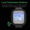 Accessories 2pcs Retekess TD106 Waterproof Wireless Watch Receiver Restaurant Pager Waiter Call 433MHz For Hookah Cafe Office Bar