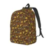 Sacs scolaires Pattern Construction Tamin for Teens Student Livre Canvas Daypack de jour Middle High Travel