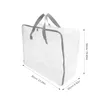 Storage Bags Moving Handles Heavy Duty Travel Tote Outdoor Polyester Portable Clothes Organizer Quilt Carrying
