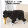 Psa odzieżowe buty kota taśmy pulowe zwierzaka łatwe do czystego wodoodpornego doskonałe pokrowce na paznokcie but deszczowy