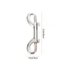 Hundhalsar 6 datorer Leash Hook Snap For Pet Hooks Multian