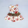 Собачья одежда Рождественская подарка Фестиваль одежда милая светло -домашнее животное платье мягкое и теплое праздник