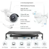 SISTEMA ZOSI 8CH 3MP CCTV wireless Sistema 1536p H.265 NVR Imposta sul kit di videosorveglianza P2P di sicurezza IP WiFi.