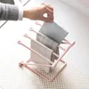 キッチンストレージ折りたたみ可能なプラスチックタオルラックシンクラグテーブルトップの家庭用ツール