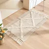 Teppiche Nordisches geometrisches Muster Quasten Matmoroccan Style Tuftted Wohnzimmer Nachtkissen Tapis Küche Schlafzimmer Teppich