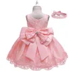 Childrens Marriage Bridesmaid princesse robe child manche