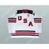 GDSIRカスタムT.J. Oshie 74 USA National Team Hockey Jersey 1960トリビュートスタイル新しいトップED S-M-L-XL-XXL-4XL-5XL-6XL