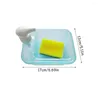 Liquid Soap Dispenser en Scrubber Holder met sponshandige vaatwaspomp keukengerei reinigingsgereedschap