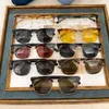 Hochwertiger modischer Luxusdesigner Neues 0382 Board für beide Männer Frauen UV -resistente und vielseitige Sonnenbrille