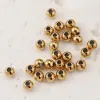 Perlen 100pcs 310 mm Edelstahlperlen für Schmuck und lose Abstandshalter Perlen Kugelloch 1,25 mm für Armbänder Schmuckkomponenten DIY