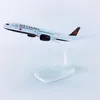 16 cm Air Canada Airlines Boeing 787 B787 Airways Model samolot stopowy metalowy stop 1/400 Model samolotu samolotu samolotu 240328