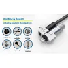 Lock Kensington Original NanoSaver Lock Lock Lock مع قفل أمان Carbon Cable ANTITHEFT 1.8M مع حزمة البيع بالتجزئة K64444