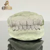 Moissanite Grillz Niestandardowa hurtowa plaster miodu Księżniczka Cut 10k 14k18k Moissanite Diamond Grillz Hip Hop Grillizz