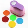 Olja 20 Design 5cm Hole Punch Cortador de Papel Circle Shaped Craft Punchers Diy Scrapbooking Punches Furador Perfuador Paper Cutter