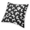 Cuscino Nostalgia Gamer Controller Trova Case Casa Decorativo Video Game Copertura di videogiochi 40x40 Pillowcover per divano