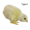 Party Decoration Supplies Home Scene Model Simulation Furry Chicken Life Lifeke Bird Pâques Pluce Chick Kids Toy