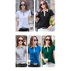 Kvinnor 2024 Sommar Ny kortärmad t-shirt Kvinnor Ledande Casual Womens Sports Polo Shirt Womens T-shirt