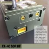 장비 FX4C HF SDR 트랜시버 10W 아마추어 라디오 SSB CW AM FM TX 3.5M29MHZ RX 500KHZ50MHz 햄 용 사운드 카드 빌드