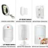 KITS TUYA WiFi GSM ALLARME SISTEMA 433MHz Smart Home Burglar Allerte RFID Touch Tastiera Tastiera Umidità Alexa Google Home