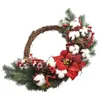 Декоративные цветы полезные удобные прочные рождественские венки торговый центр ротан