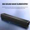 Speakers USB connection computer speaker bar stereo long subwoofer music player 3D surround stereo woofer 3.5mm audio input PC laptop