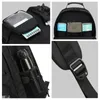 Rucksack Black Travel Frauen Große wasserdichte Schulbeutel College -Studenten Teenager lässig Laptop Rucksack Trolley Belt XA430C