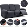 Chair Covers Waterproof Durable Spandex Jacquard Recliner Sofa Stretch Slipcover Couch Cover Furniture Protector With Elastic Bottom