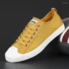 Casual Shoes Men Canvas Comfy All-match Sneakers Summer Breathable Walking Outdoor Sports Loafers Vulcanized
